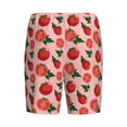thumbnail image 4 of Yiaed Tomatoes for Men's Soft Sleep Pajama Short Lounging Pajama Shorts-Large, 4 of 8