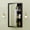 3-Tier Black, variant on HAIDAIYA Recessed Medicine Cabinet with Mirror, 14"x18" Wooden Wall Niche for Bathroom, Restroom, Living Room, Kitchen Storage, 2-Tier Modern in Wall Shelf Cabinet, Black
