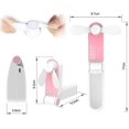 thumbnail image 2 of Ventilador portátil CHAO mini plegable recargable por USB color rosa, 2 of 5