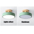 thumbnail image 3 of Nordic LED Ceiling Lamp Macaron Saving Ceiling Light Round Easy to Install Lighting Fixture Flat Light for The Corridor Corridor Living Room, 3 of 7