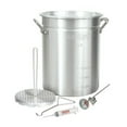 thumbnail image 1 of Bayou Classic 30 Quart Aluminum Whole Turkey Fryer Stockpot with Accessories, 1 of 2