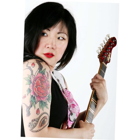 Margaret Cho Poster Tattoos Guitar 16x24 Poster Medium Art Poster 16x24 Square Adults Best Posters