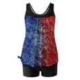 thumbnail image 5 of Nmnitkp Swim Suits for Women 2026 Independence Day Printing Women Bikini Set Tummy Control Swimsuit Two Piece High Waist Floral Swimwear, 5 of 5