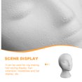 thumbnail image 4 of Weiweiguan Foams Mannequin Head Simulated Mannequin Wig Hat Stand For Home Salon (Random Style), 4 of 6