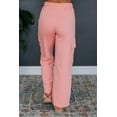 thumbnail image 4 of Do Not Disturb Cargo Lounge Pants - Flamingo, 4 of 5