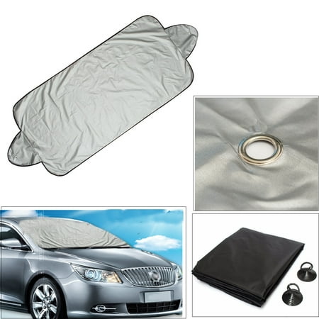 Car Windscreen Cover Heat Sun Shade Anti Winter Snow Frost Ice Shield Dust anti - snow cover (Best Cars For Snow And Ice Driving)