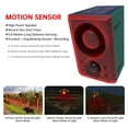 thumbnail image 4 of Artefacto repelente Inteprter Ahorro de energía Carga solar Respetuoso con El medio ambiente Color rojo, 4 of 6