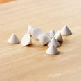 thumbnail image 2 of Pottery Kiln Stilts Aluminium Oxide 50Pcs 1.2In Ceramic Artists, 2 of 5