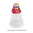 thumbnail image 2 of Fashion Cupcake Holder with Metal Base PET Versatile Dessert Stand for Showcasing Cake on Special Occasion, 2 of 9
