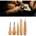 thumbnail image 4 of ABCISI Stone Setting Prong and Bezel Set, 5pcs Jewelry Stone Setting Tools, Jewellers Stone Setting Claw Bezel Prong Lifter Pusher Roller Craft Tool for Professional or Beginner, 4 of 9