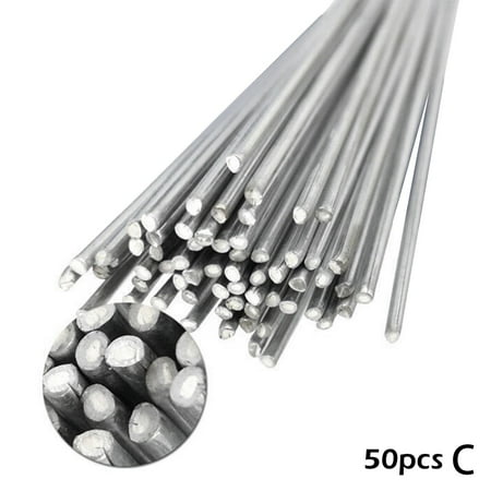 

SGACAI GUANLI 10/30/50pcs Low Temperature Melt Aluminum Silver Welding Rod Universal Welding Rods Wire Cored Solder Alualuminum Coil Z2Z7
