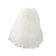 thumbnail image 4 of Enagua de mujer, cómoda y elegante, de crinolina para vestidos de noche y danza del ballet. Blanco, 4 of 8