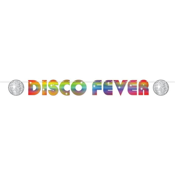 12 Pack Beistle 70's Disco Fever Party Streamer