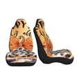 thumbnail image 3 of Sikiie Fall Farmhouse Pumpkins1 Car Seat Covers 2PCs Front Car Seat Covers Universal fit for Most Cars SUVs and Trucks-2 PCS, 3 of 9