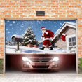 thumbnail image 4 of BotaniNest Garage Banner With Santa Snowman For Outdoor Garage Door Holiday Sign, 4 of 6