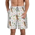thumbnail image 1 of Fotbe German Shepherd Dog Trajes de Baño Estampados para Hombre, Shorts de Verano de Secado Rápido, Ropa de Playa, Bañadores-3X-Large, 1 of 6