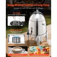 thumbnail image 4 of VEVOR Stainless Steel Hot Tea & Cold Drink Dispenser 2.7 Gal Beverage Dispenser, 4 of 9