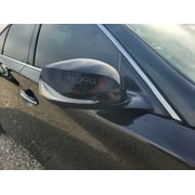 Pre-Owned 2014-2015 Infiniti Q50 Passenger RH Door Mirror Painted Black OEM LKQ - Verify Specific Vehicle Fitment In Description - (Good)