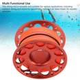 thumbnail image 3 of Fishing Line Reel, 30m / 98.43ft Aluminum  Diving Reel Aviation Multi Purpose Finger Spool With Double Ended Hooks, 3 of 7