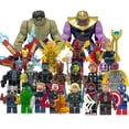 thumbnail image 1 of Set de 24 Figuras de Bloques de Construcción de Superhéroes, Minifiguras Coleccionables de 24.24-24.24 cm, Juguete de Plástico ABS para Niños y Coleccionistas, 1 of 8
