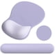 thumbnail image 1 of Set de Pad para Ratón y Reposa Muñecas para Teclado G JGOO Ergonómico Morado, 1 of 7