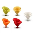 thumbnail image 2 of Manhattan Comfort Tulip Velvet Accent Chair Set in Multi-Color (Set of 5), 2 of 10