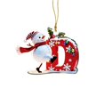 thumbnail image 4 of BSJJY Personalized Initial D Christmas Ornament, Acrylic Letter Tree Hanging Pendant, 3.15x2.36in, DIY Xmas Decoration for Kids and Family, 4 of 5
