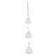 thumbnail image 2 of Decorative Hanging Ornaments For New Year And Holiday Season In White Iron 1Pack Perfect For Stunning Home Decor, 2 of 3