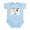 Sky Blue, variant on CafePress - My Best Friend Is A PIT BULL Infant Bodysuit - Baby Light Bodysuit, Size Newborn - 24 Months
