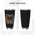 thumbnail image 3 of LGBT Pride Rainbow Gay Fingerprint 20oz Stainless Steel Tumbler With Lid And Straw Spill-Proof Insulation Travel Tumbler Cups Vacuum Coffee Cup For Ice Drinks & Hot Beverages, 3 of 6