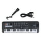 thumbnail image 3 of Teclado electrónico de 61 teclas con micrófono material didáctico práctico teclado Piano multifuncional para escenario niñas niños adultos CUTICAT teclado piano, 3 of 8