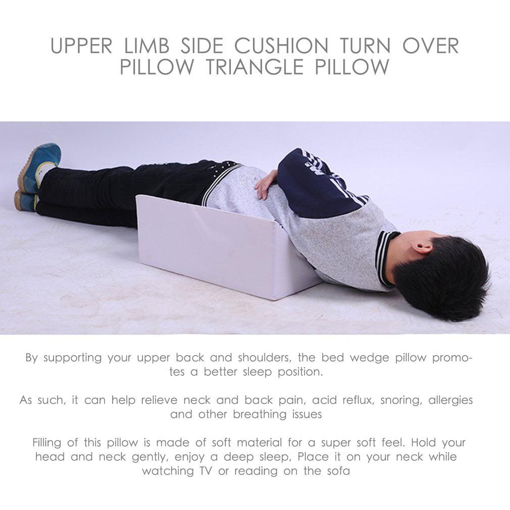 Details about   Elevating Leg Rest Wedge Bed Pillow Back Pain Support Cushion Memory Foam 