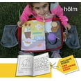 thumbnail image 6 of Holm Kids Travel Tray with Zipper & Expandable Storage Pocket for Car & Airplane, Waterproof, 6 of 7