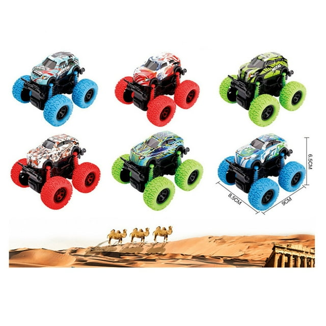 Toy Car Mini Friction-powered Car With Shockproof Spring And Rubber Wheels