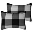 thumbnail image 4 of 7 Piece Comforter Set Bag Solid Color All Season Soft Down Alternative Blanket & Luxurious Microfiber Bed Sheets, King, Buffalo Plaid Black/Gray/Black Sheet, 4 of 5
