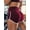 Wine Red, variant on Women's High Waisted Workout Shorts, Stretch Athletic Running Shorts for Fitness and Activewear