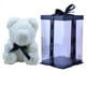 thumbnail image 1 of Oso de rosas con flor eterna, regalo de San Valentín, Tanabata, floristería, supermercado, oso de espuma de PE para abrazar flores, oso de rosas, 1 of 6