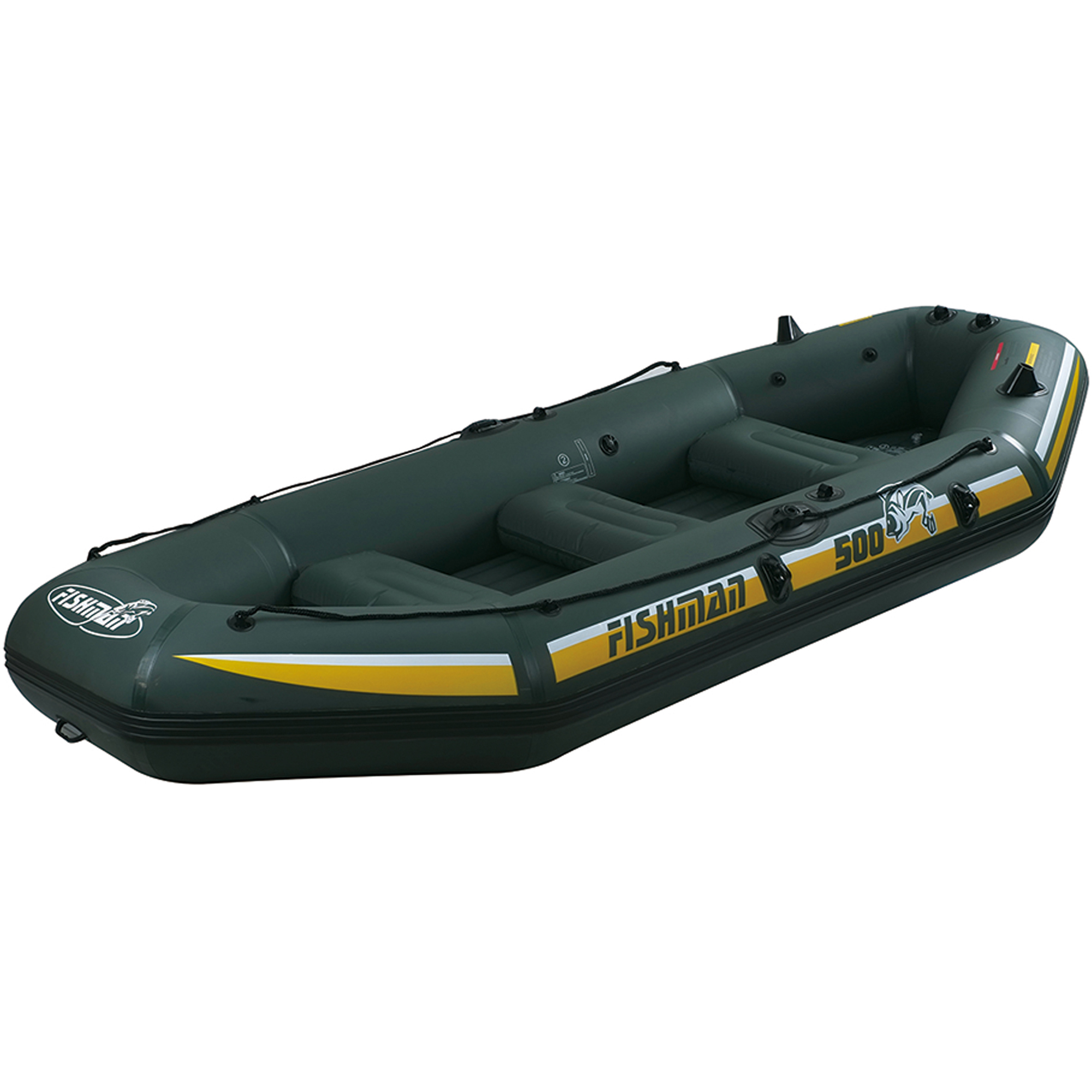 Z-Ray SW10339G Fishman II 500 Inflatable Boat Value Bundle - image 4 of 6