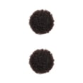thumbnail image 3 of Moño de pelo corto sintético afro Vogacara coleta rizada extensión de oruga peluca africana con cordón Tipo 4 2piezas, 3 of 6