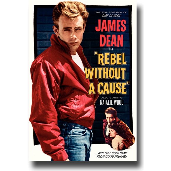 Rebel Without a Cause Poster Movie J 11x17 James Dean Natalie Wood Sal Mineo Jim Backus MasterPoster Print, 11x17