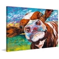 thumbnail image 2 of Marmont Hill Curious Cow I Canvas Wall Art, 2 of 4
