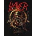 thumbnail image 4 of Slayer T Shirt Hard Cover Comic Book Band Logo Mens Black XS-5XL Double-sided, 4 of 5