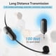 thumbnail image 2 of Auriculares XIAOKOA 2.4G con micrófono inalámbrico con carga USB-C, 2 of 7