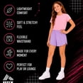 thumbnail image 5 of RBX Girls Dolphin Athletic Shorts Breathable Mesh Gym Activewear 2 Pack, 5 of 7