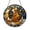 Acrylic 3.5 Inch, variant on Fantasy Cat on Moon Glass Suncatcher Window Hanging, Decorative Stained Glass Style Art