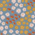 thumbnail image 3 of Society6 Emanuela Carratoni Wild Painted Flowers Shower Curtain 71" x 74", 3 of 3