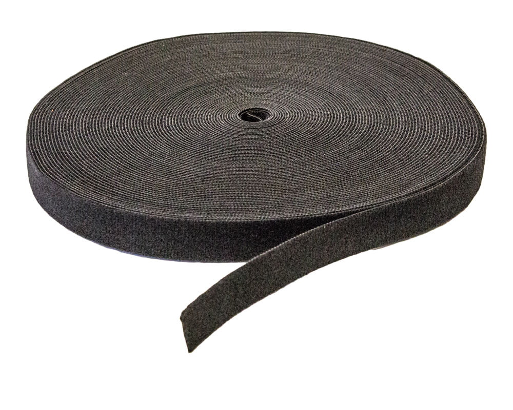 1" Inch Roll Hook and Loop Reusable Cable Ties Wraps Straps 25M 82ft 