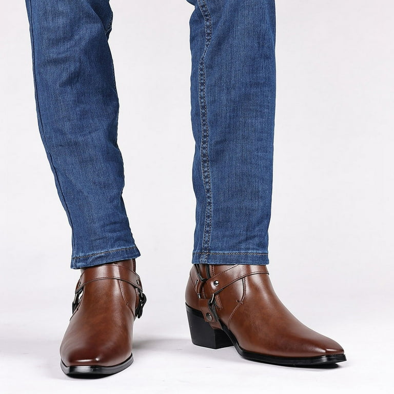 blue mens dress boots Augusta Chelsea Boot main image 0