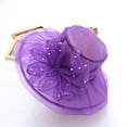 thumbnail image 5 of ruhuadgb Faux Pearls Flower Decor Organza Bucket Hat Thin Elegant Sun Cap Fashion Accessories, 5 of 8