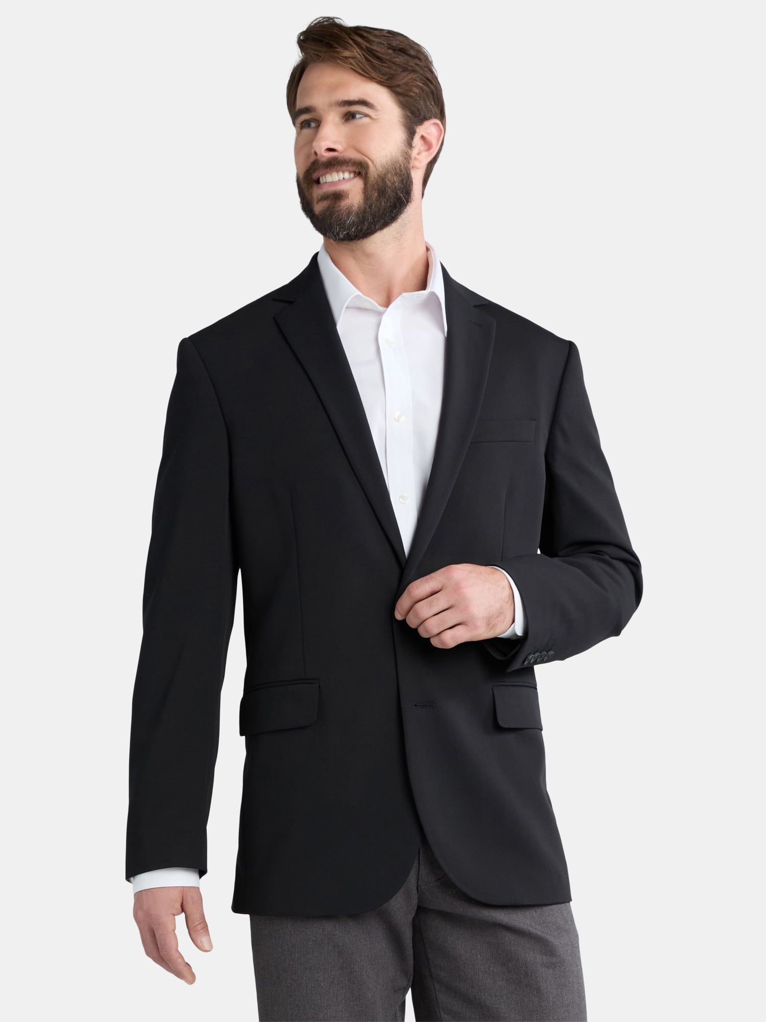 Adam Baker by Prontomoda Men's J400412S-400411 Classic Fit Super